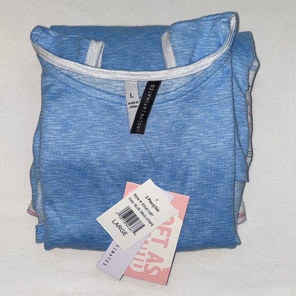 New Jaclyn Intimates Tank Top & Shorts Pajamas Set - Picture 3 of 13